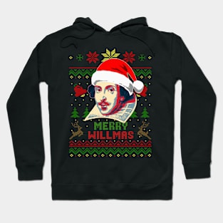 William Shakespeare Merry Willmas Hoodie